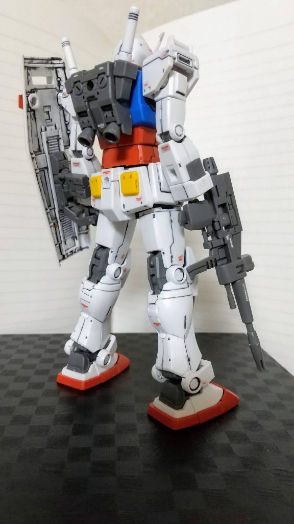 後ろからパシャリ