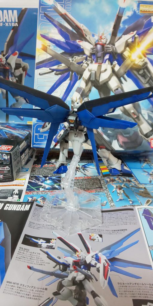 後ろから見たところ。ランドセルのとこのシールが残念な感じ。