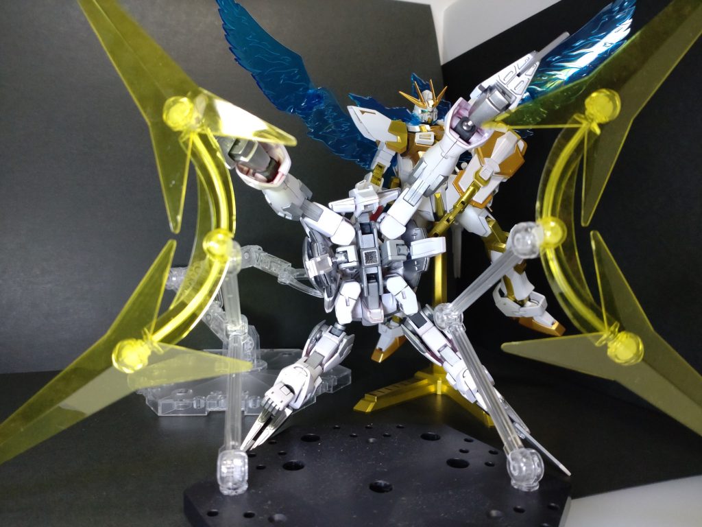 展開！イージスランス砲撃モード！スキュランチャー！パワーゲートで増幅したスキュラが辺り一帯を焼き払う！