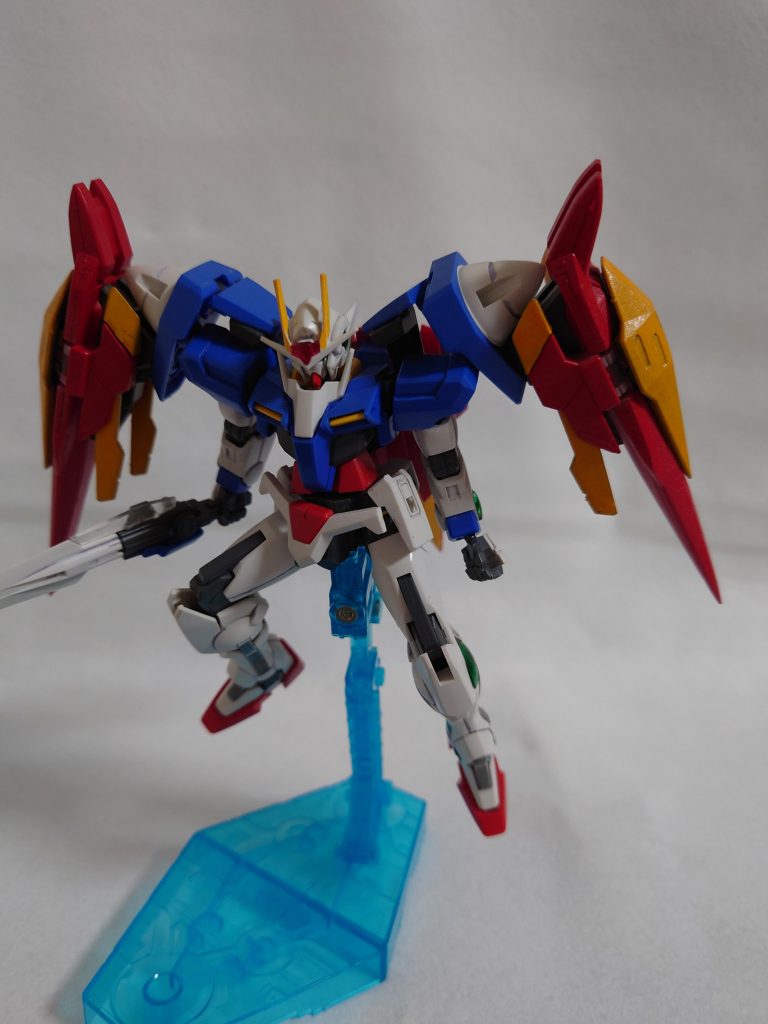 単機のみの合体。違和感があるけど、これはこれでありかと思います。刹那も何だかんだ熱い男ですし。