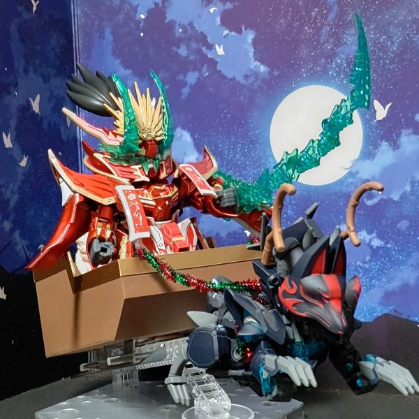 ノブナガエピオン サンタマスクwith付き添い佐助デルタトナカイ