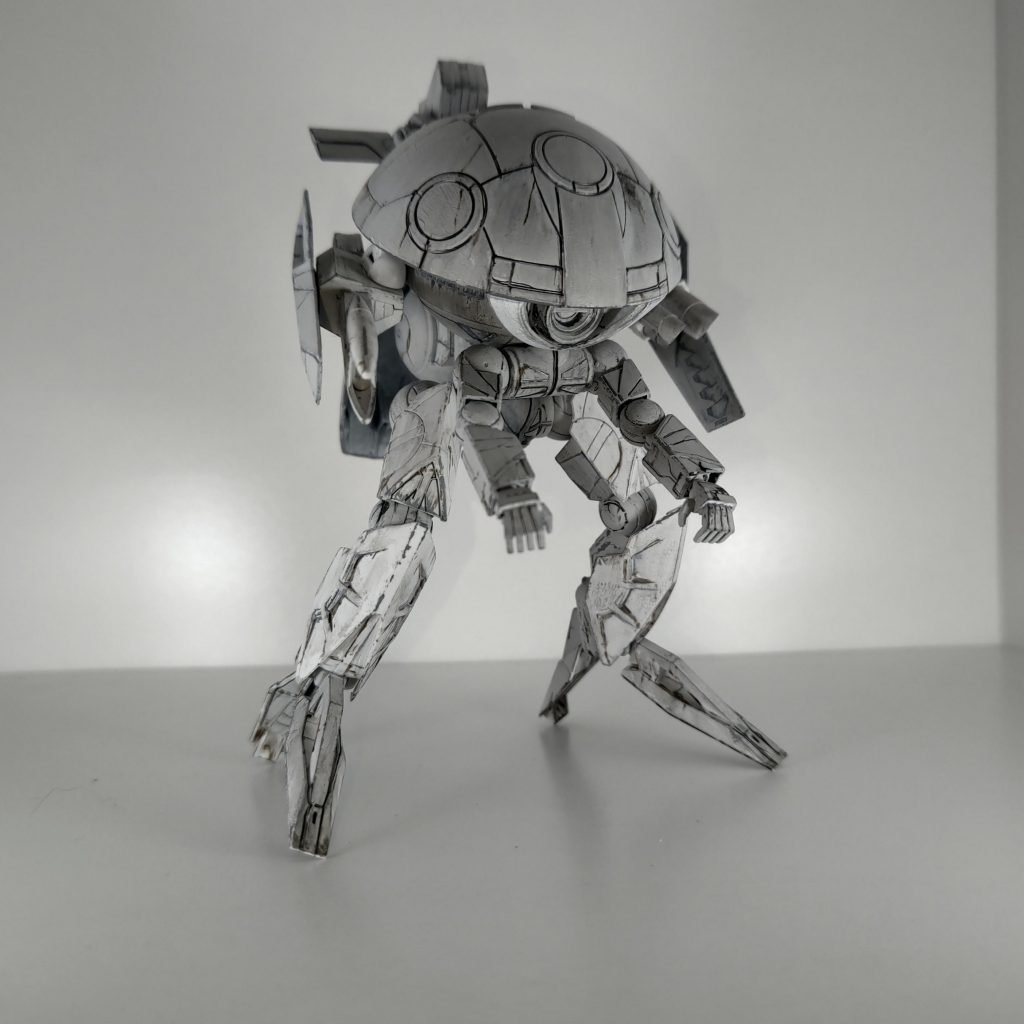 スターウォーズ劇中のAT-ATを参考にウェザリングしてみました。