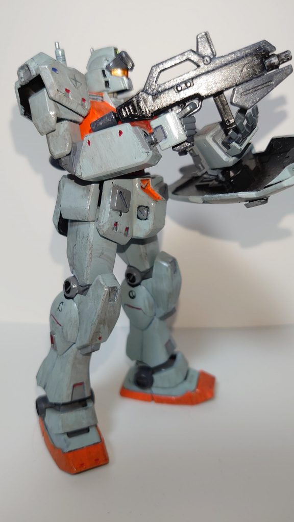 股関部の加工、スリッパのスジボリ、レッドポイント塗装辺りが今回のチャレンジポイントですね。汚しもやってみてますが、汚くし過ぎた感じがあります。載せるために久々にちゃんと見返してみましたが、エッジ立てたらもうちょっとマシだったかな、とか気付きが得られて良かったです。けして出来が良いとは言えませんが、色々勉強になった作品でした。