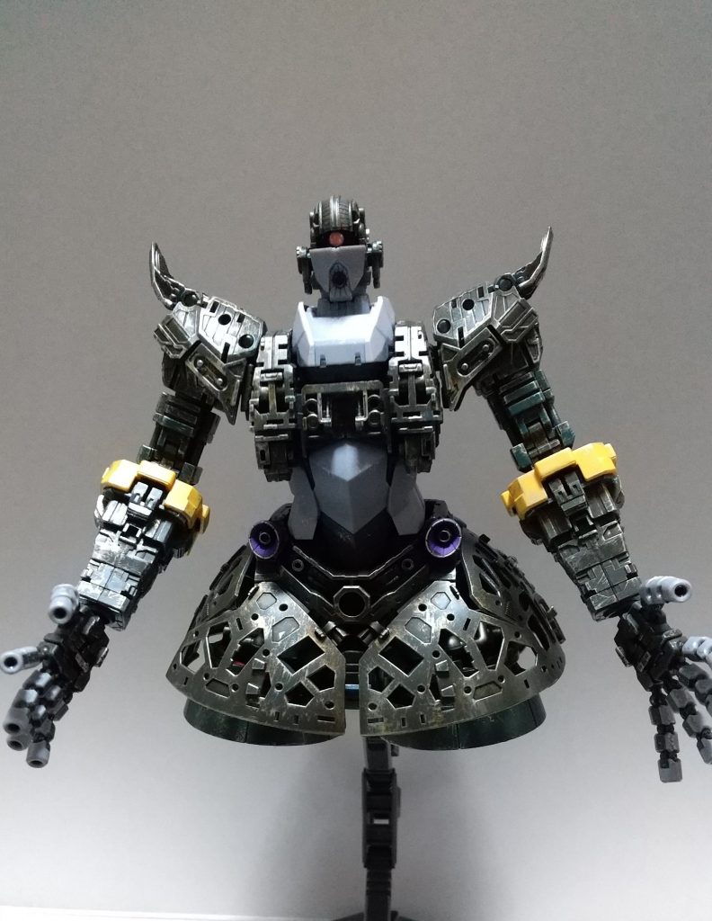 ウォッシングとドライブラシ。メカメカしくなりました。