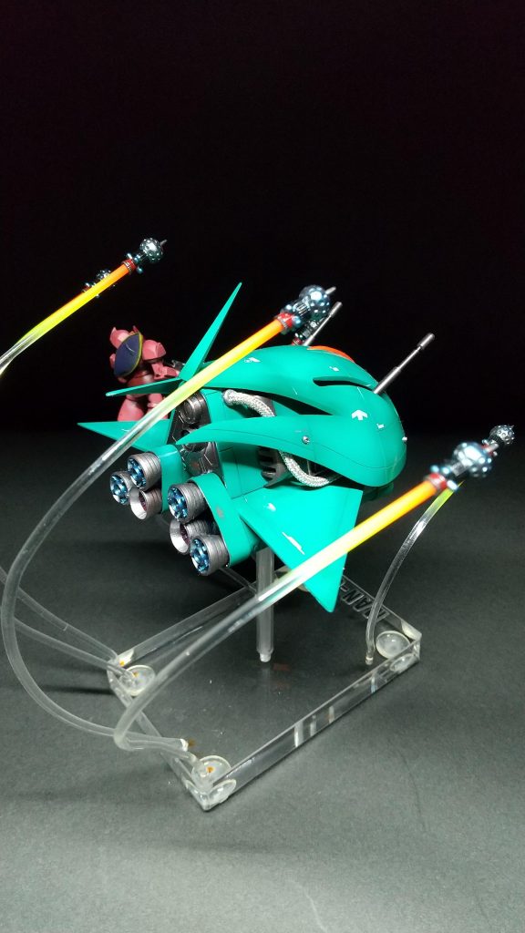 動力パイプ追加、バーニヤはビルダーズパーツと交換