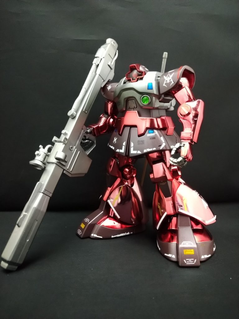 MGシャア専用リックドム【メッキVerリビルト品】–2枚目/制作者：ASH7045F
