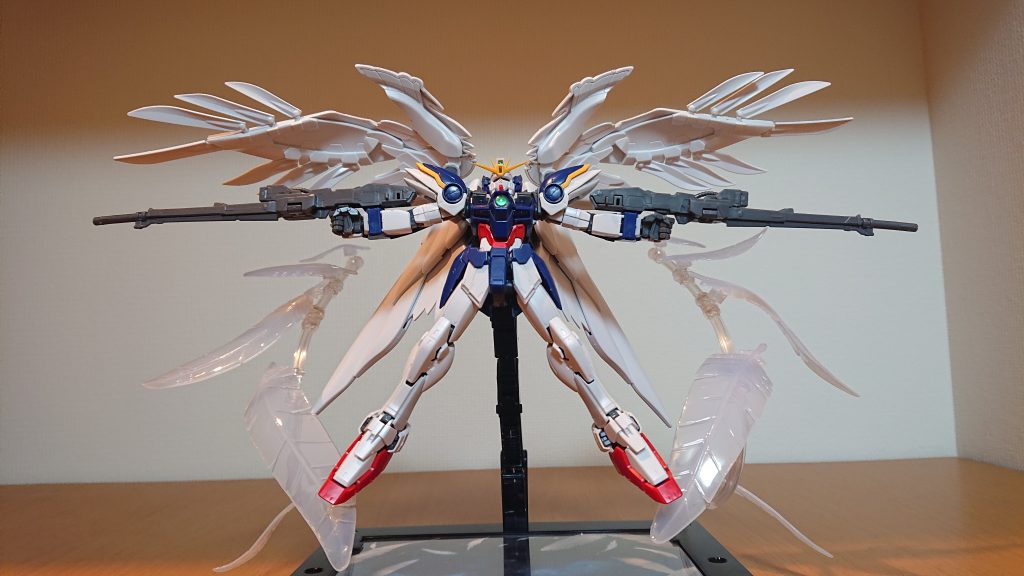 RG ウイングガンダムゼロEW版 セラフィムフェザー–3枚目/制作者：刺身オレンジ