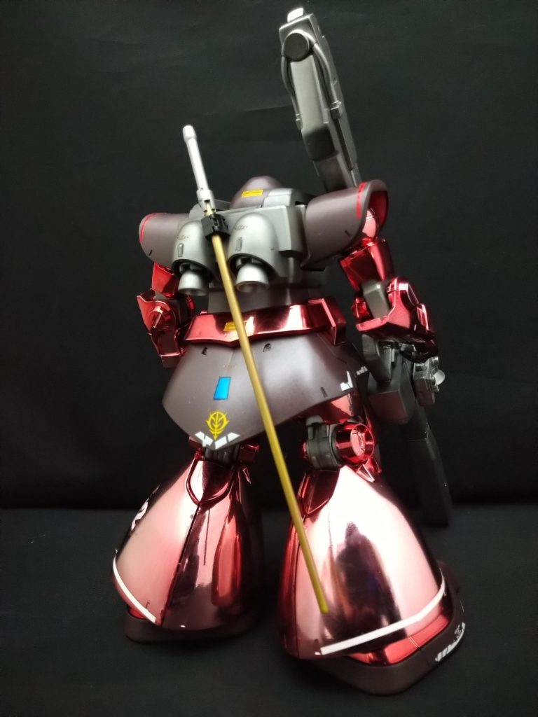 MGシャア専用リックドム【メッキVerリビルト品】–3枚目/制作者：ASH7045F