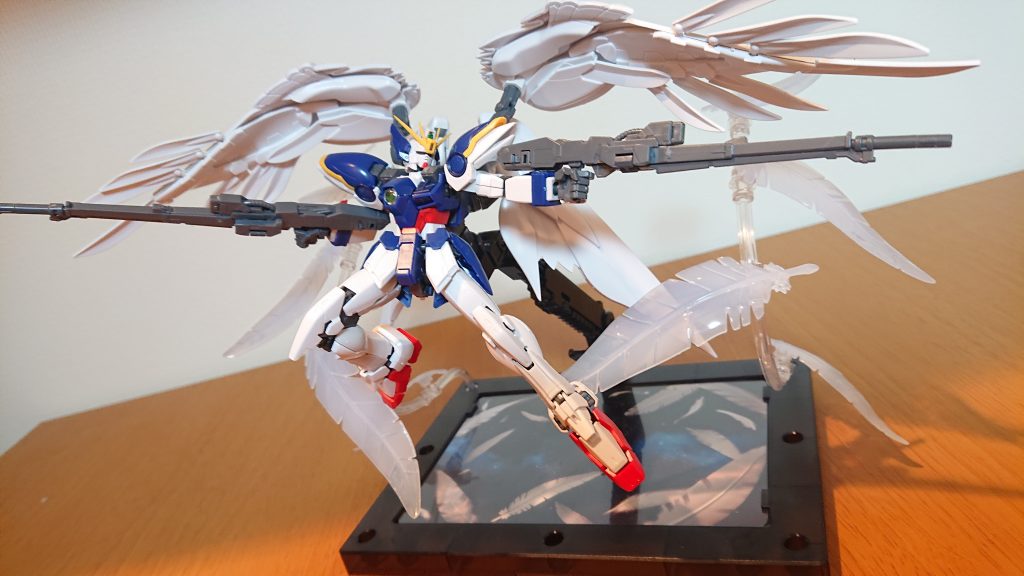 RG ウイングガンダムゼロEW版 セラフィムフェザー–4枚目/制作者：刺身オレンジ