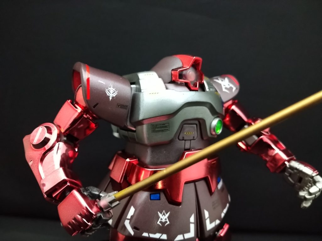 MGシャア専用リックドム【メッキVerリビルト品】–4枚目/制作者：ASH7045F