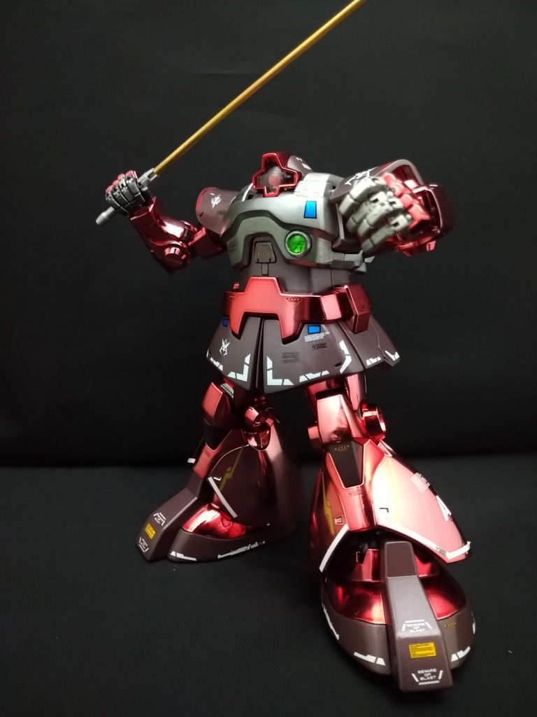 MGシャア専用リックドム【メッキVerリビルト品】–8枚目/制作者：ASH7045F