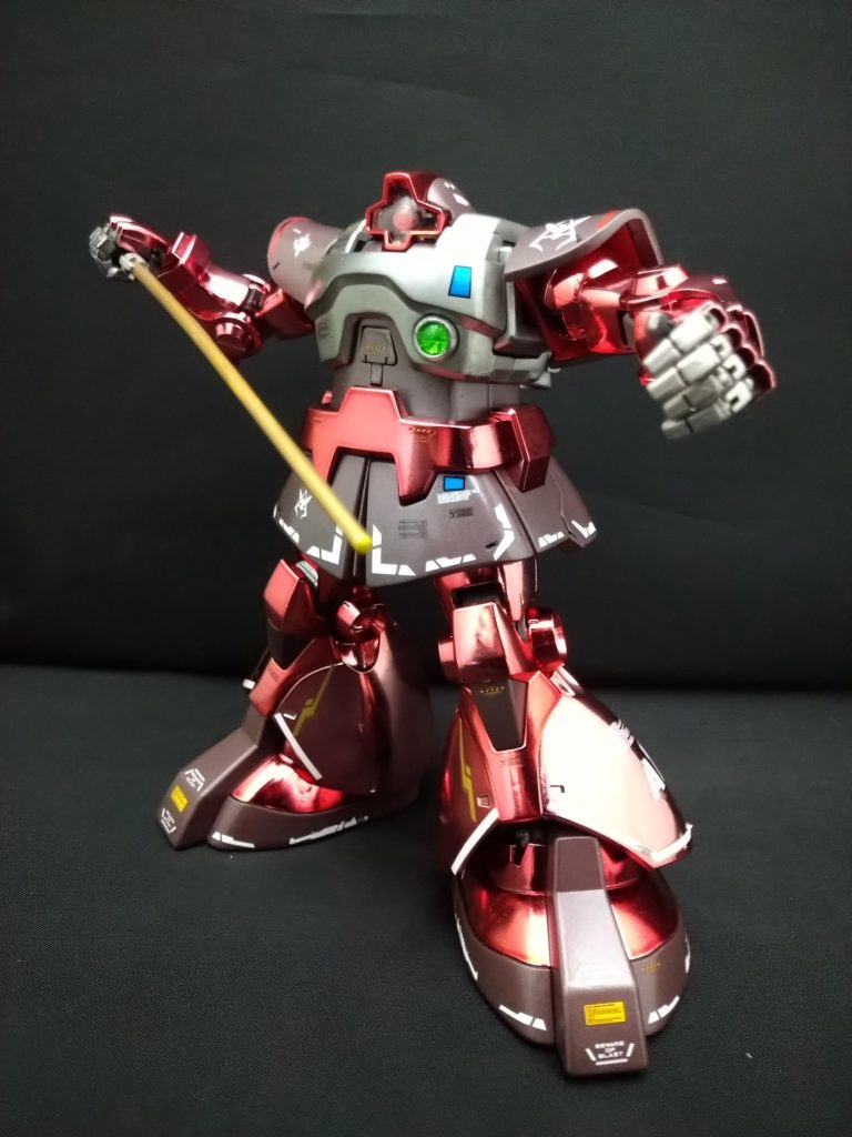 MGシャア専用リックドム【メッキVerリビルト品】–4枚目/制作者：ASH7045F
