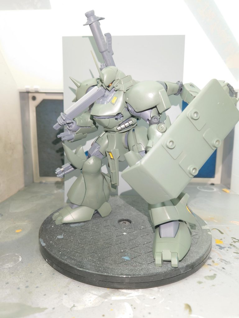 YMS-18E KÄMPFER-Local Retrofit Type ケンプファー現地改修型–4枚目/制作者：@kaityyyyyyy