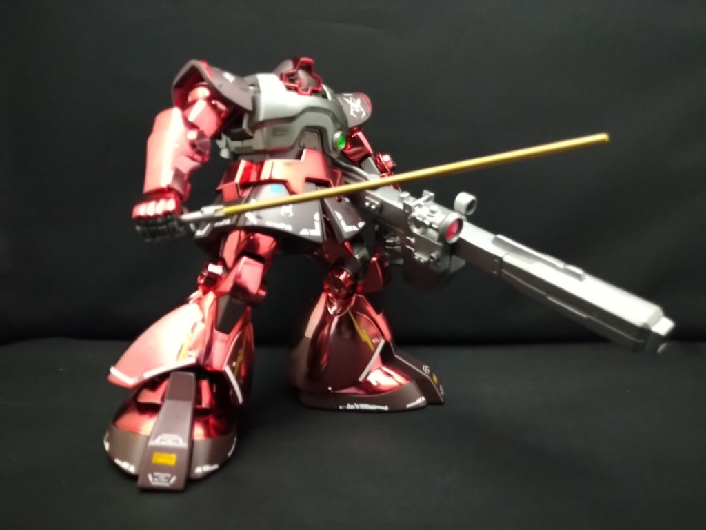 MGシャア専用リックドム【メッキVerリビルト品】–2枚目/制作者：ASH7045F