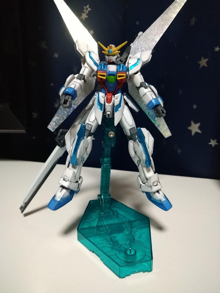 サテライトキャノンの長さが本体の身長を超えてしまいました