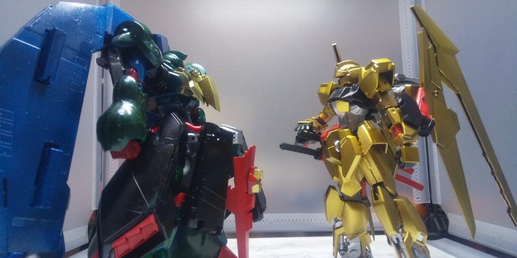 機体名の和訳は「満月の輝き」。少女曰く、「私が照らしてくれるから、俺は戦える。って言ってくれた。お前は……太陽なんだって。でも、私にとっても、貴方は太陽だから」とのこと。そして、「それでも、私が照らしてあげる。ずっと……いつまでも」と少年の胸に顔を埋めてそう言ってみせた。……この様なやり取りはこの学校のバトル部の日常茶飯事であり、他の部員は口の端から毎秒キロ単位で吐き出している砂糖がザラメ糖に変わったとかいないとかとか。