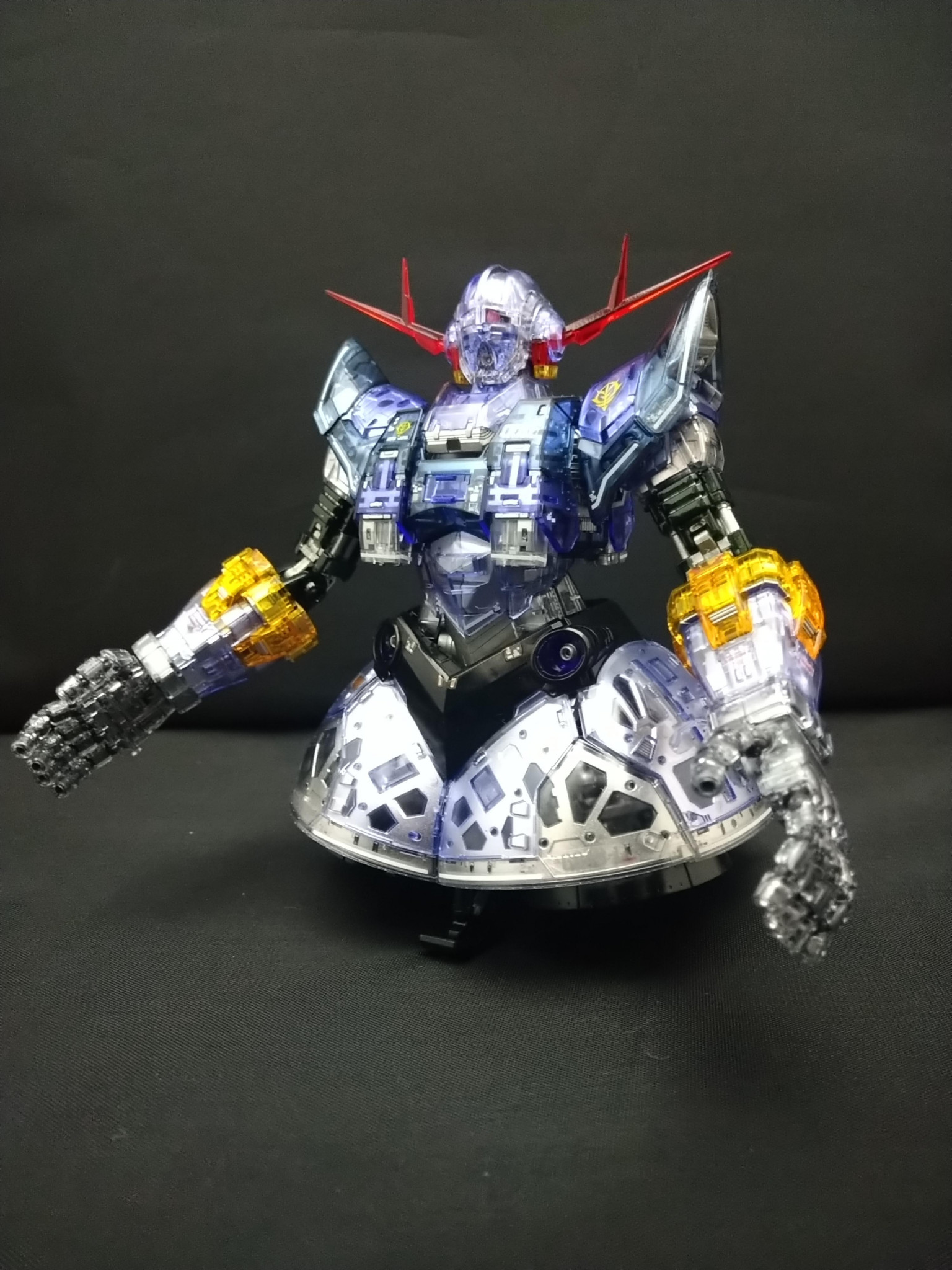 RG 1/144 ジオング クリアカラー 超光沢仕上げ 完成品 - プラモデル