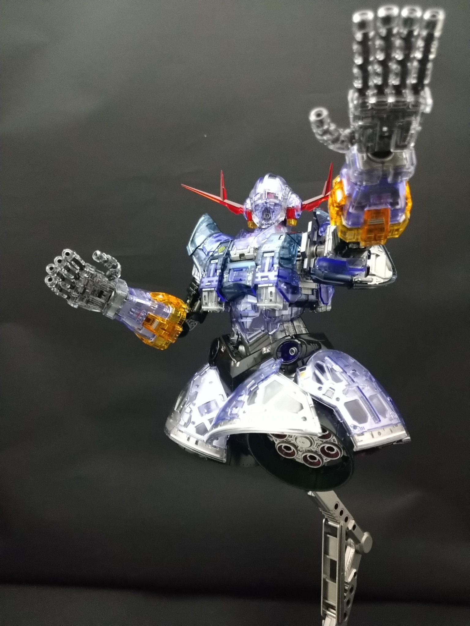 RG ジオング クリアカラー塗装済み完成品 - 模型/プラモデル