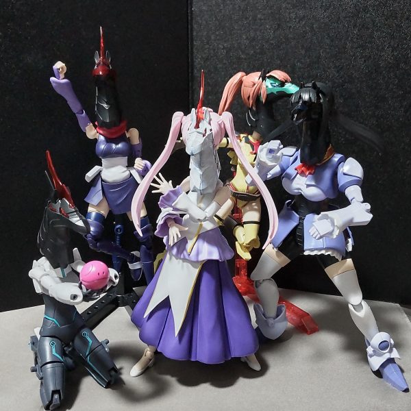 UMA娘達によるポーズ集