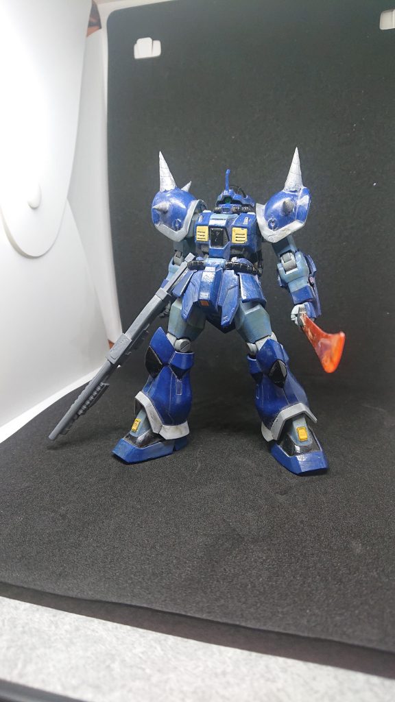 エアブラシを持ってななかった時の物なので筆塗りです。