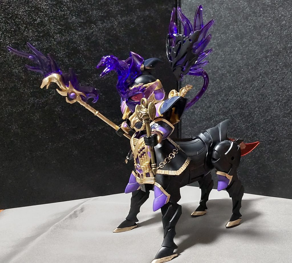 横から見ても体格的に問題はありません。