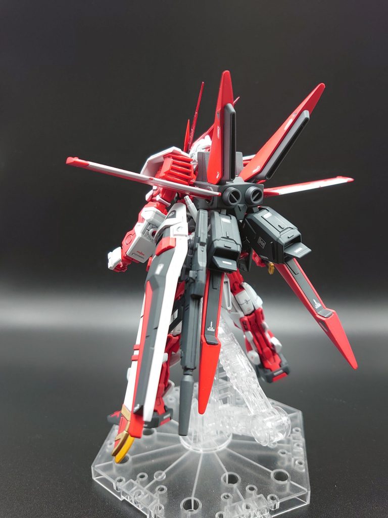 後方から。後で気づいたのですが一部配色違うことに気づきました。