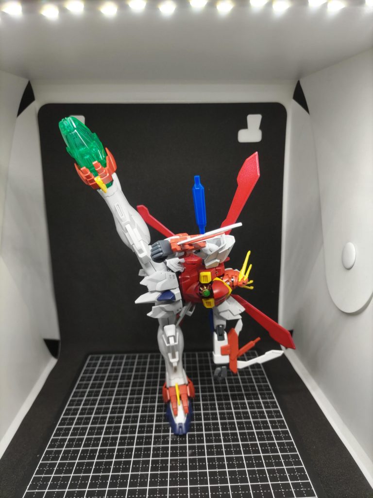 片足立ちできます。