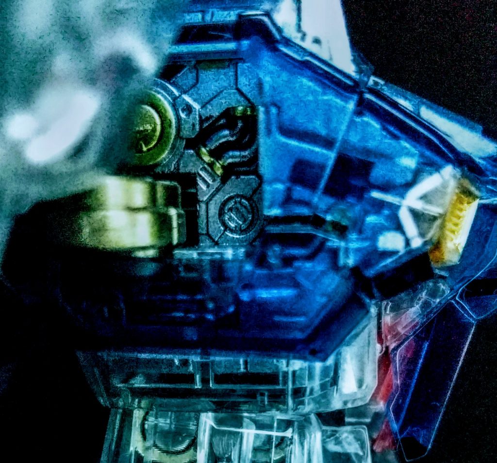 見えないとこまで塗り分け。