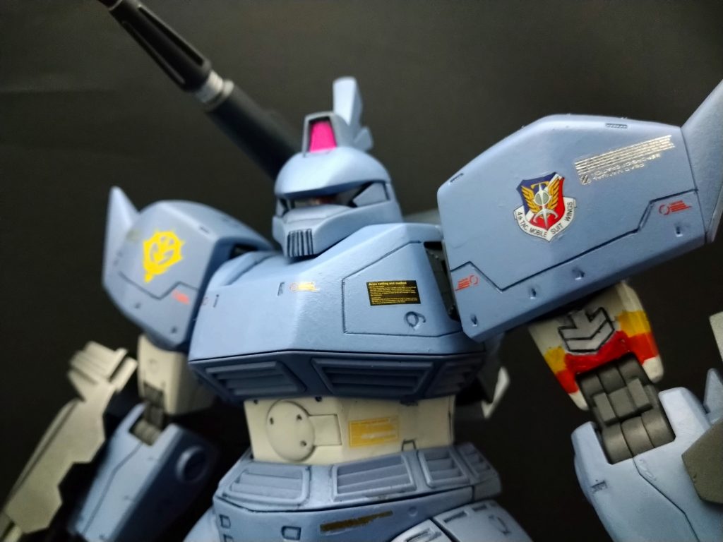 細部 デカール貼りました。