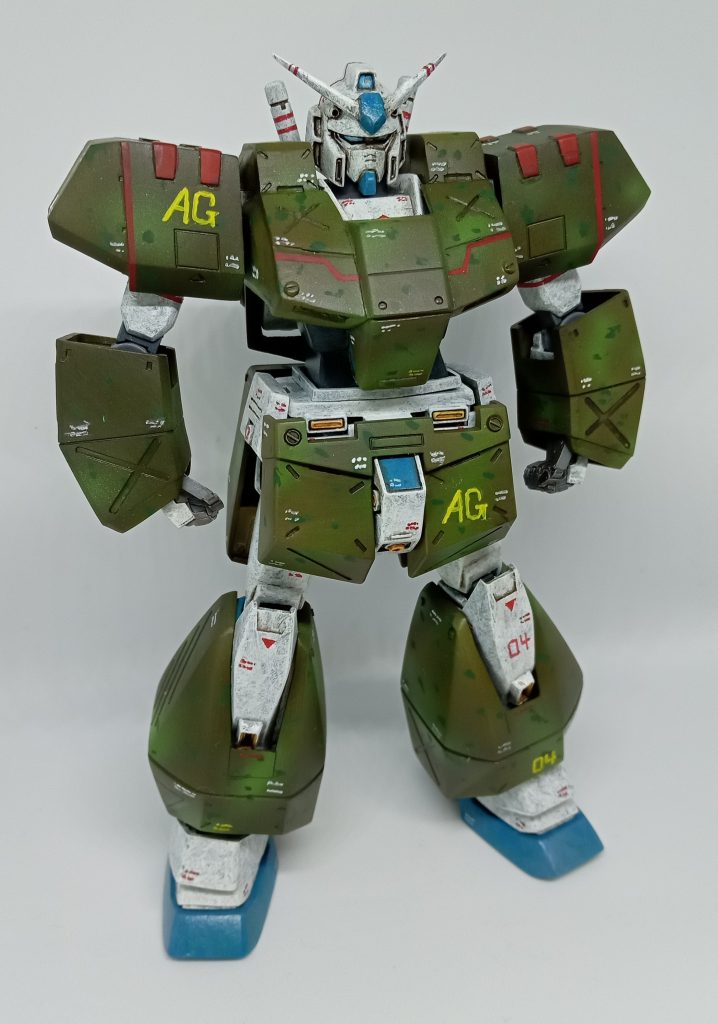 チョバムの装着方法は基本的にキットのまま、一部ネオジム磁石を仕込んだりしています。