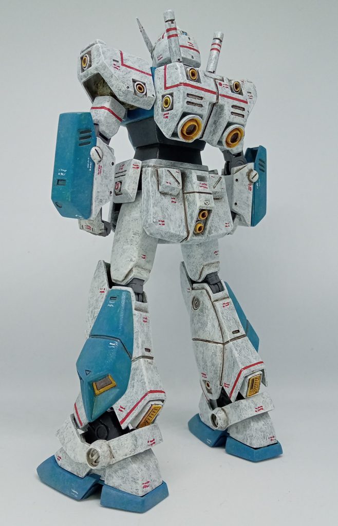 全身のノズル？は市販パーツに置き換えました。立体感が出て良かったと思います。