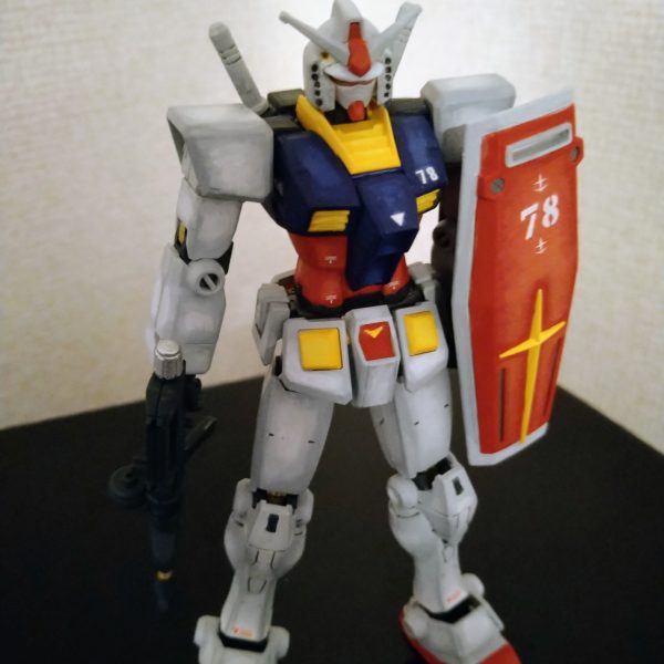 【筆塗り】元祖ガンダムな感じの40周年記念ガンダム