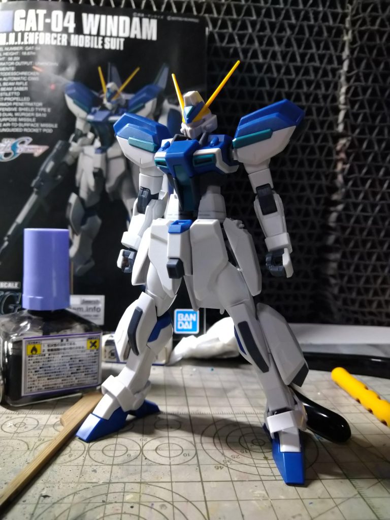 ブラッシュアップ前の状態首を延長するか迷った結果、アンテナを短くしてバランスを取りました。（その方が楽だったので…）