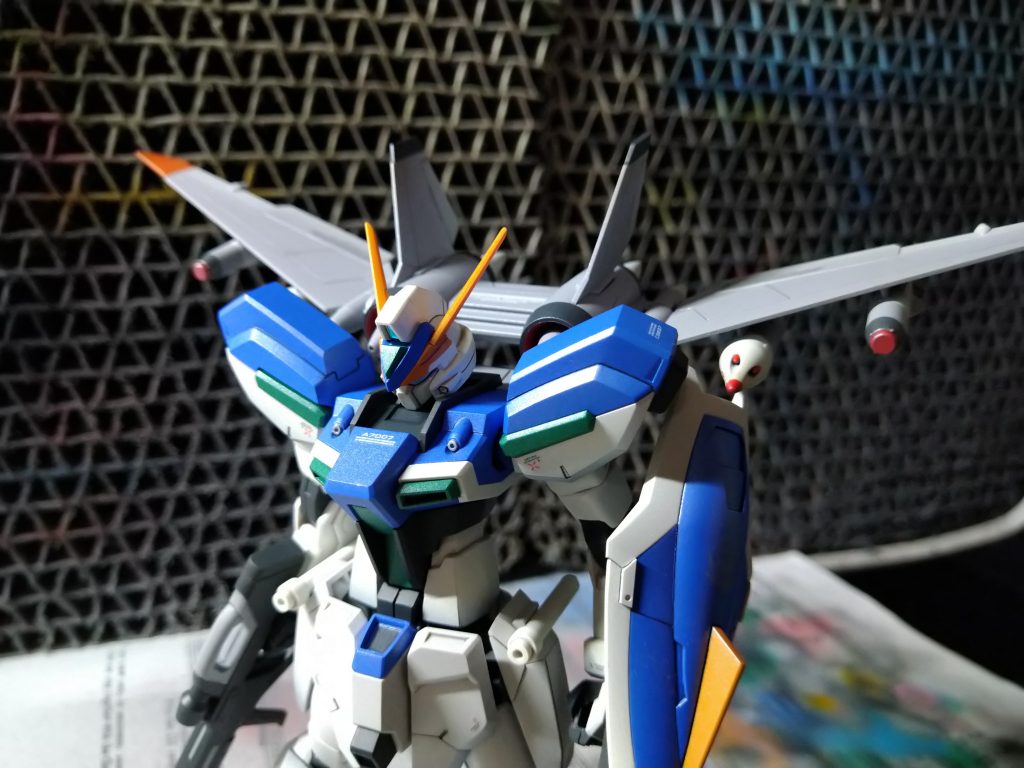 ヨシ！もう完成だな！…と思っていたら、ジェットの羽を塗り忘れてる事が発覚！