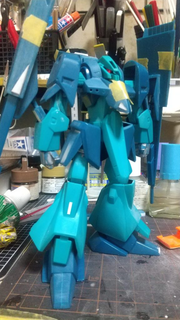 サフ前萌えシルエット自体は全くいじってないんですメチャクチャ出来の良いキット❗️