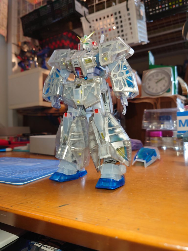 ＭＧ　ガンダムＮＴー１　（クリア）–4枚目/制作者：流民