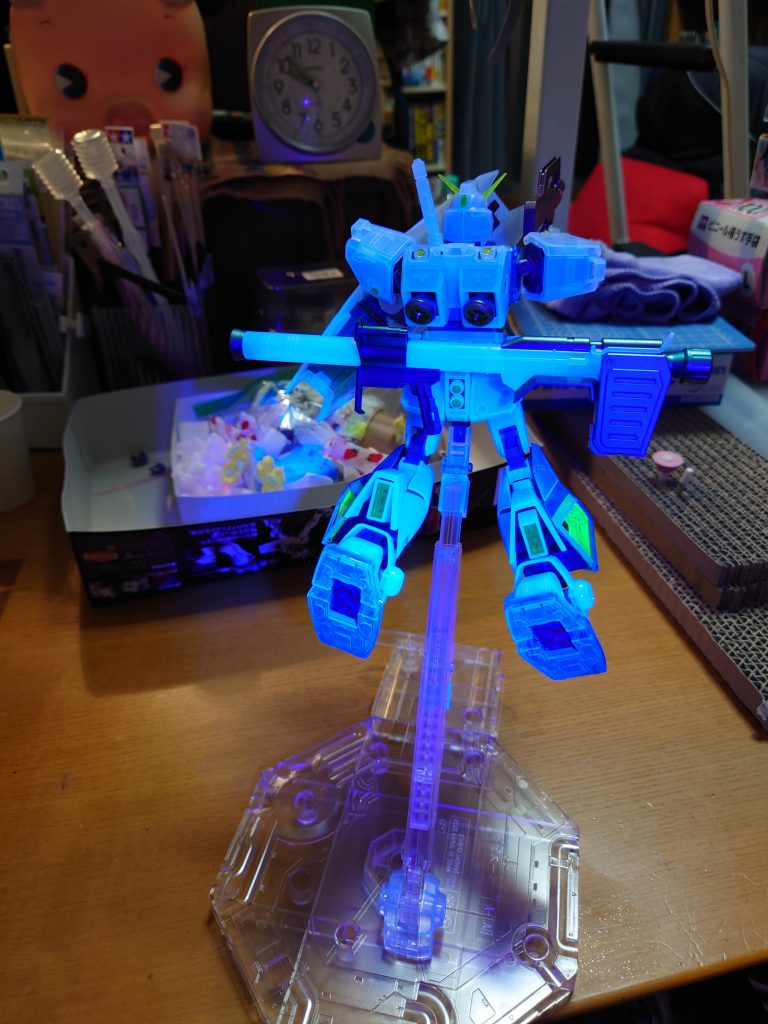 ＭＧ　ガンダムＮＴー１　（クリア）–2枚目/制作者：流民