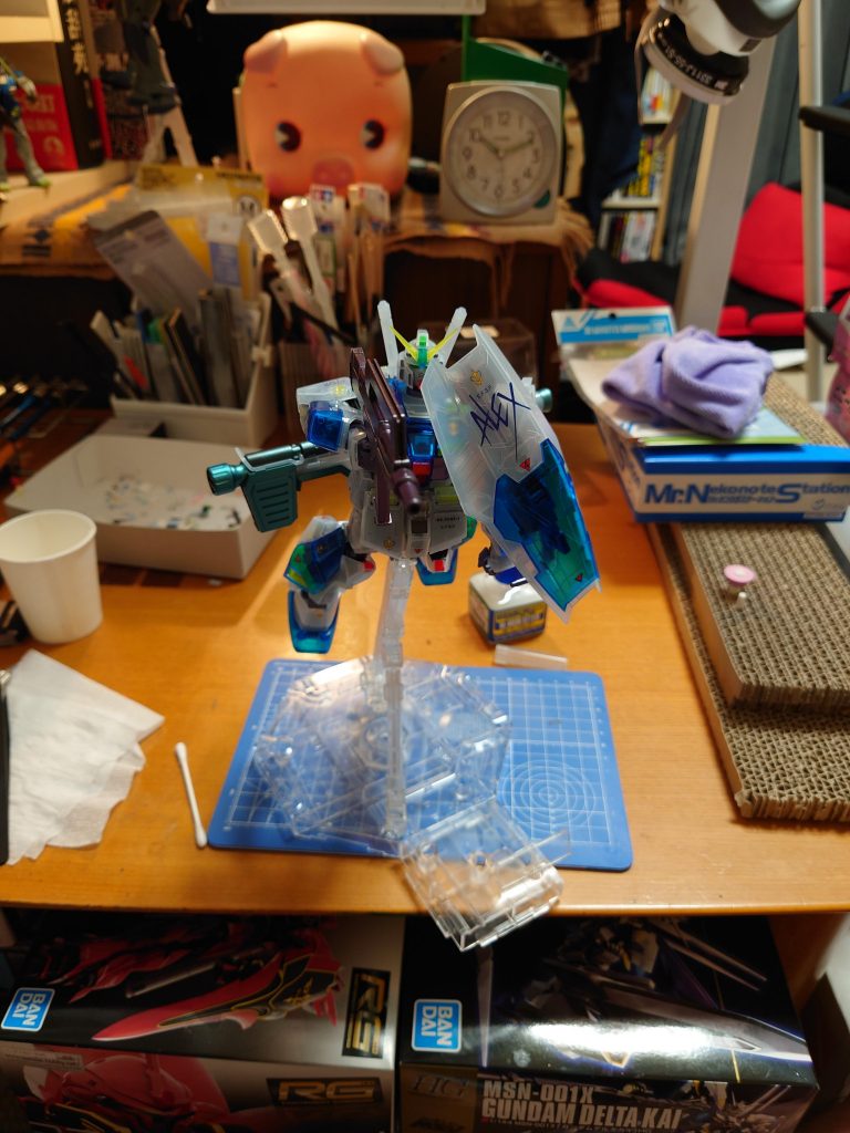 ＭＧ　ガンダムＮＴー１　（クリア）–2枚目/制作者：流民