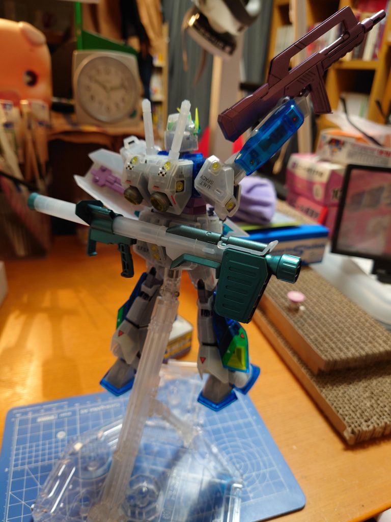 ＭＧ　ガンダムＮＴー１　（クリア）–3枚目/制作者：流民