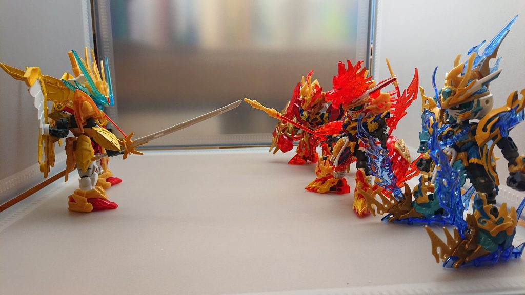 シャガ[お前達一人一人相手をしてやる最も今のお前達に私は倒すことはできないがな]シャガの挑戦を受ける悟空達最初の相手は猪八戒がすることになった