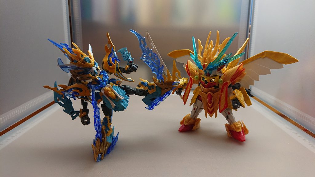 続いて沙悟浄対シャガ得意のスピード戦法と蹴り技で圧倒シャガは攻撃を太刀で受け流す