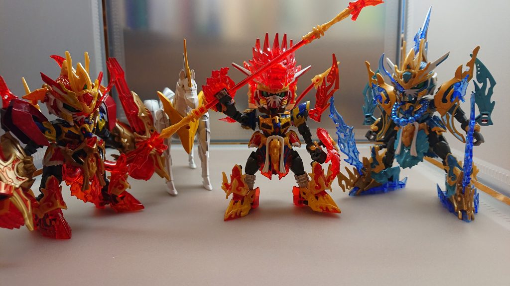 シャガの言われた言葉と今の自分の実力を知った悟空達は決意を新たに修行をしながら旅を続けることを決める猪八戒は素早い判断力を、沙悟浄は技の威力をそして悟空は己の強大な力をシャガに勝つ為、強い妖怪を倒す為、そして三蔵法師を救う為に三匹の妖怪は再び立ち上がる！悟空[いざ！御師匠様を救いに！]