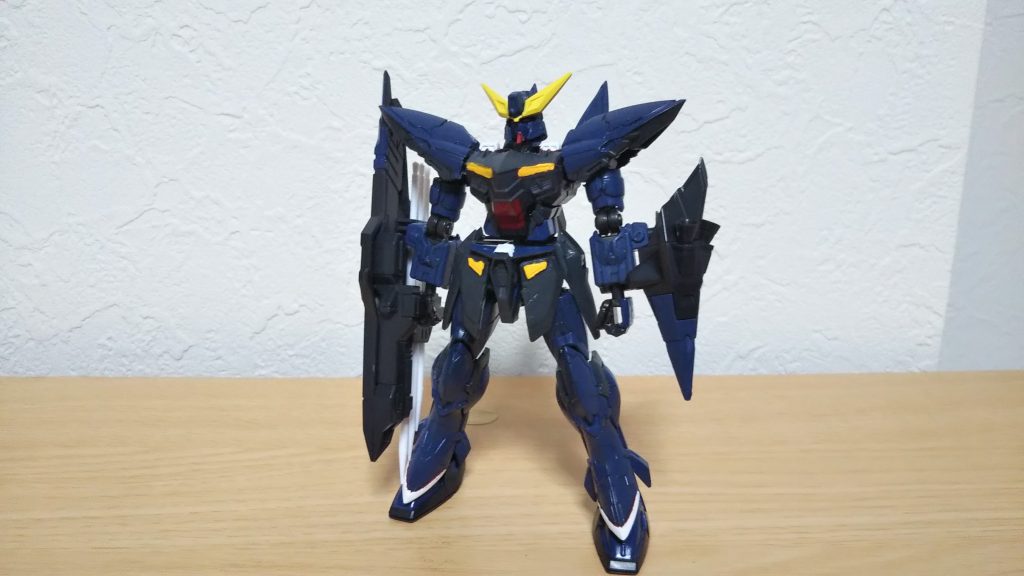 武装をすべて装備した状態