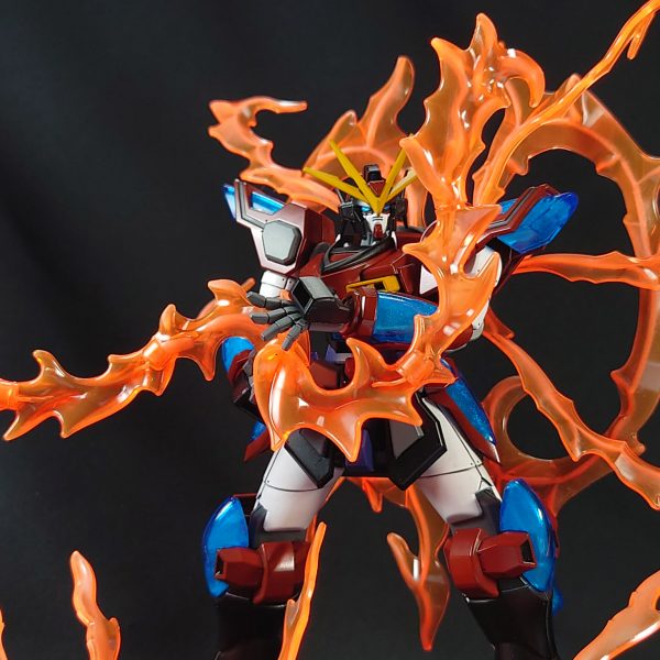 カミキバーニングガンダム 黒曜