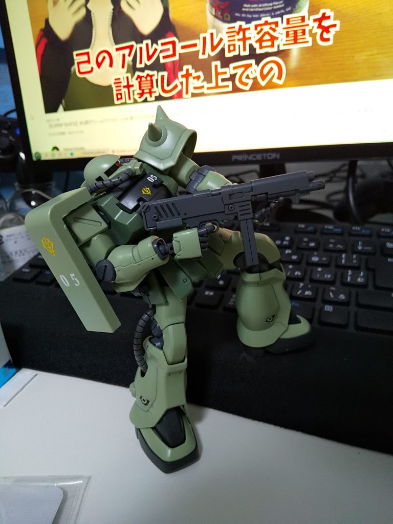 ザクⅡF2（ジオン軍仕様）–5枚目/制作者：@toyo06r