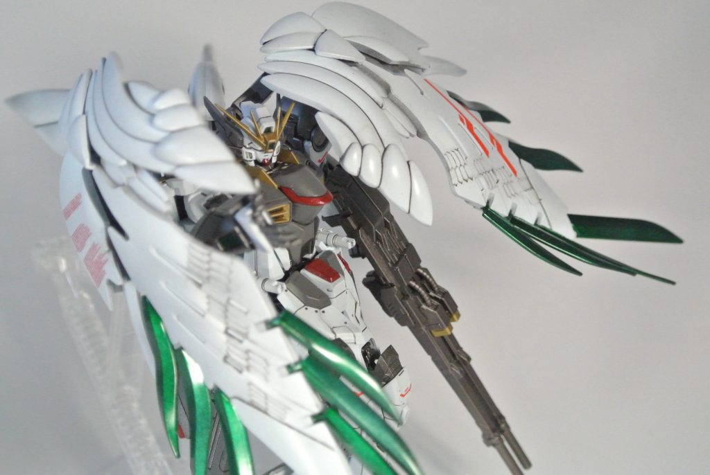 ガンダムビルドリアルではキットがRGだったこともあり、今回RGを使用しましたかなり情報量が多く、HGでは味わえないかっこよさを体感できたのでかなりお気に入りです