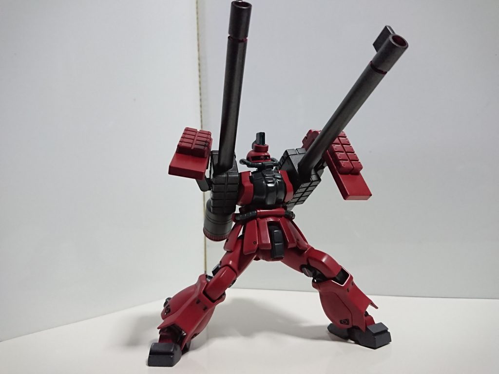 射程はガンタンク並みです。