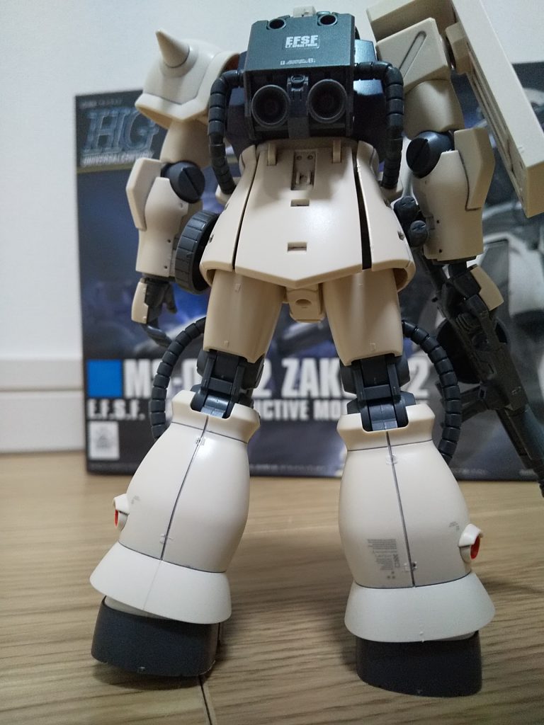 足元はRBコーションデカール初使用。