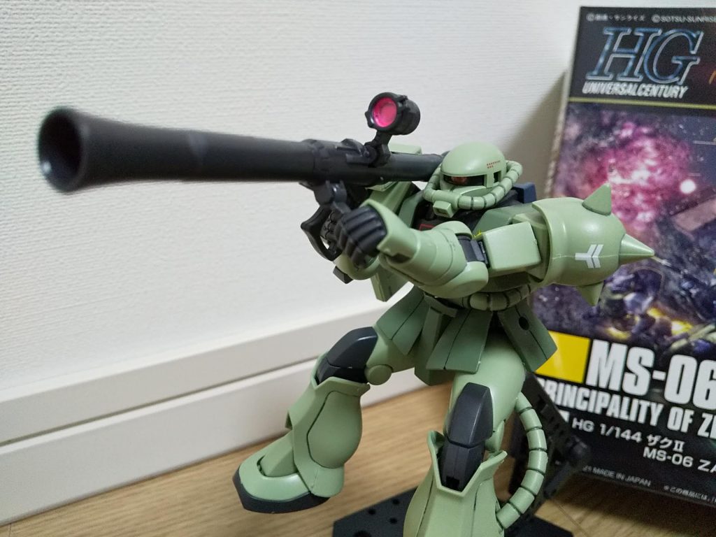 HGUC量産型ザク(REVIVE版)–3枚目/制作者：@toyo06r