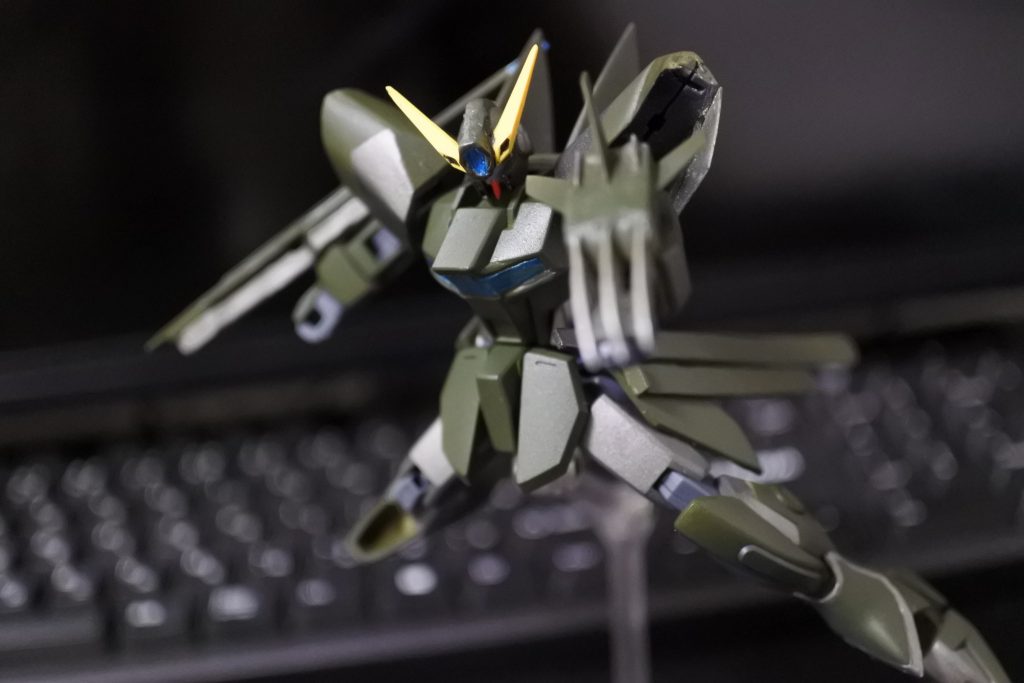 最新のダガーLを素体にしたので、スタイルがよく、それだけで格好良く見えてしまいます。